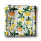 Lemon Plaid Citrus Summer Fruit Market Kitchen Towel Waffle