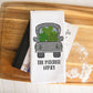St Patricks Day Towel | Custom St Patricks Gift – Seasonal Kitchen Towel | Shamrock Decor
