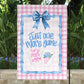 Mahjong Mahj One More Game Garden White Flag Outdoor Decor