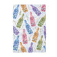 Champagne Chinoiserie Floral Preppy Colorful Kitchen Towel