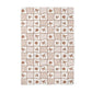 Pumpkin Patchwork Quilt Fall Kitchen Towel Waffle Coquette