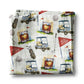 Fathers Day Golf Cocktail 19th Hole Golfing Towel Gift Best