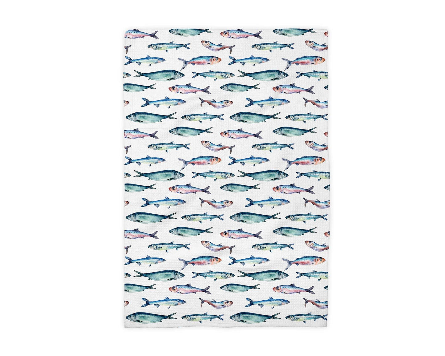 Father’s Day Gift Fish Saltwater Coastal Ocean Kitchen Towel
