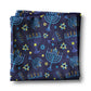 Hanukkah Kitchen Towel – Menorah Design Waffle Weave Texture with Raised Loop Edges