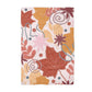 Autumn Leaves Foliage Fall Mod Retro Kitchen Towel Waffle