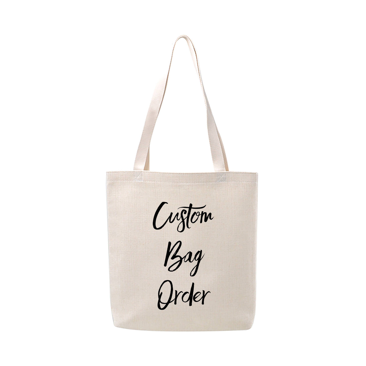 Custom Tote Bag Logo Store Name Design