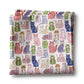 Cat Floral Collage Kitchen Tea Towel Kitten Pet Store Cute