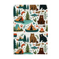 Camping Lake Bear Wilderness Mountain Rustic Kitchen Towel
