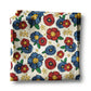 4th July Patriotic Floral Flower Flag Kitchen Towel Waffle