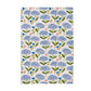 Hydrangea Flower Chinoiserie Kitchen Towel Preppy Summer