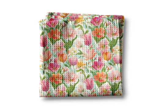 Tulip Kitchen Flower Bloom Spring Summer Towel Mothers Day