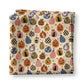 Pumpkin Retro Halloween Fall Kitchen Towel Waffle Weave
