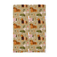 Dog Scarf Fall Winter Pet Puppy Preppy Kitchen Towel Waffle