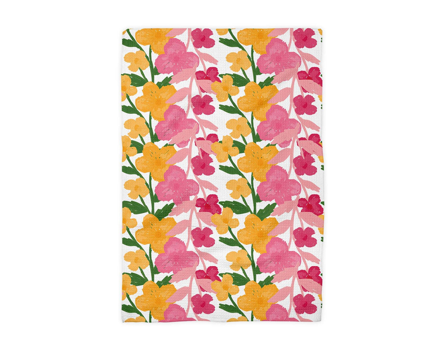 Floral Kitchen Flower Bloom Spring Summer Towel Mothers Day