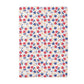 4th July Ice Cream Red White Blue Flag Kitchen Towel Waffle