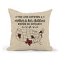 Mother & Her Children Love Knows No Distance Pillow