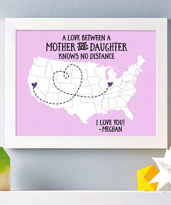 The Love Between a Mother and Daughter Two State Print