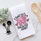 Bacon My Heart Valentines Towel