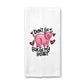 Bacon My Heart Valentines Towel