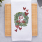 Eucalyptus Wreath Valentine Towel
