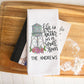 City State Custom Small Town Local Kitchen Towel