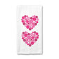 Pickleball Heart Valentine Towel