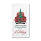 Custom Town Christmas Kitchen Towel