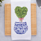 Chinoiserie Heart Tree Valentine Towel