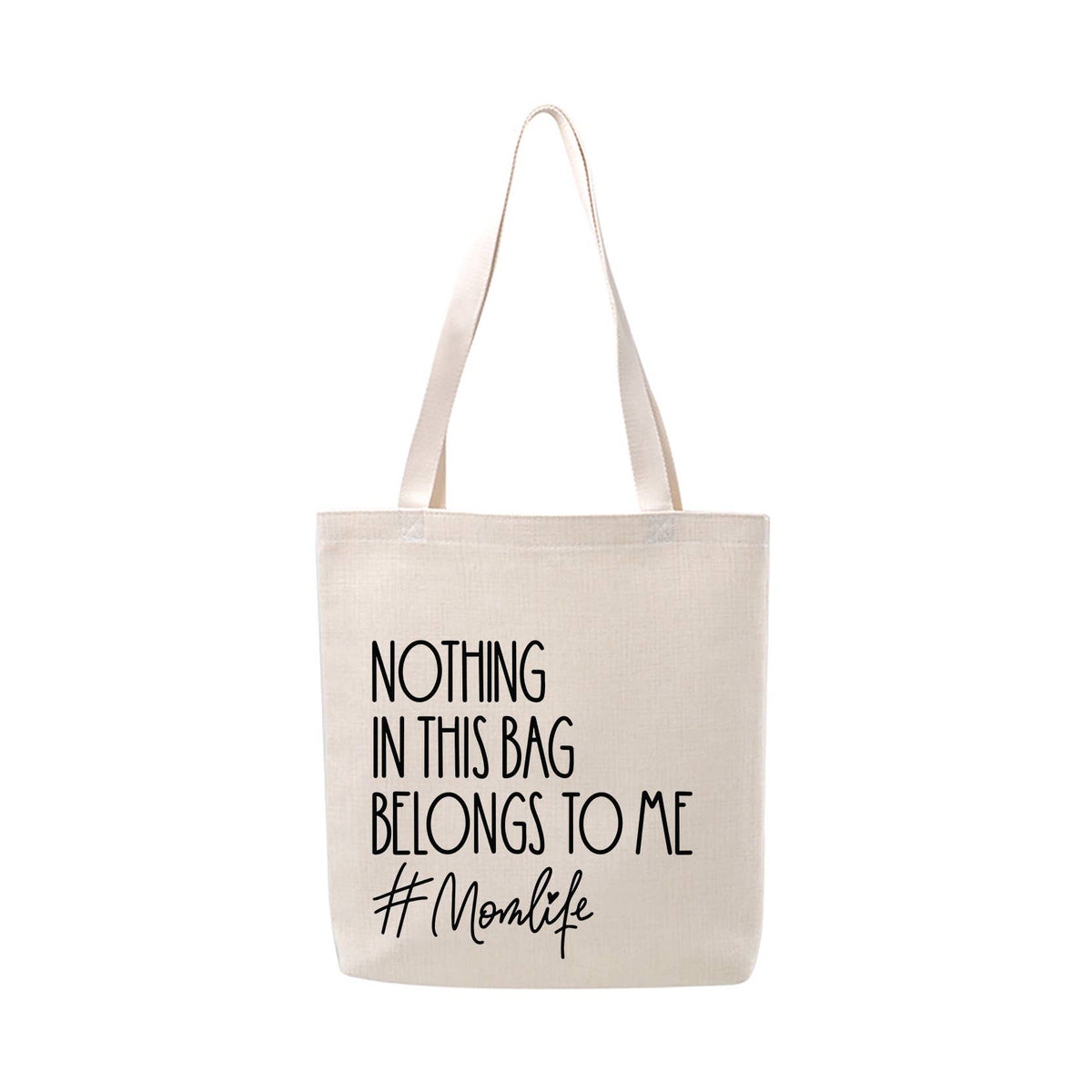 Mom Life Funny Sarcasm Tote Bag Gifts Shopping Market Women