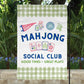 Mahjong Flag Mahj One More Game Garden White Outdoor Decor