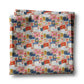 Christmas Letter to Santa Playful Blue Kitchen Towel Waffle