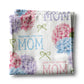 Mother's Day Waffle Towel Floral Best Mom Kitchen Hydrangea