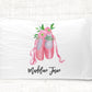 Ballerina Dance Standard Pillowcase | Personalized Pillow Cover | Girls Room Decor | Nursery Decor