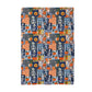 Halloween Fall Patchwork Skeleton Kitchen Towel Waffle 2026