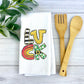 St. Patrick's Day Luck Towel | Kitchen Holiday Towel | Irish Holiday Dish Towel | Shamrock Decor | St. Patrick's Day Decor | Seasonal Decor