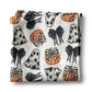 Ghost Coquette Halloween Fall Collage Kitchen Towel Waffle