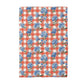 4th July Hydrangea Red White Blue Flag Kitchen Towel Waffle