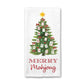 Christmas Mahjong Dish Towel | Mahjong-themed Towel | Mahjong-themed Gift for Kitchen | Mahjong Party Gift | Hostess Gift