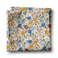 Boho Fall Floral Waffle Weave Kitchen Towel Autumn Daisy