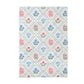 Mothers Day Kitchen Towel - Floral Waffle Weave Lint Free Drying Cloth Gift