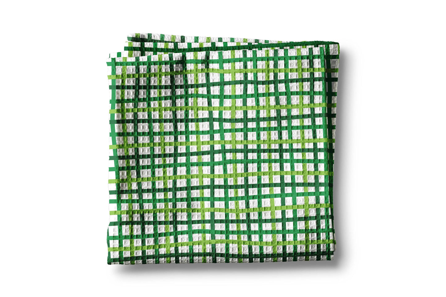 Shamrock Kitchen Towel - Irish Lucky Waffle Weave Towel | St Patrick's Decor
