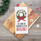 Christmas Mahjong Dish Towel | Mahjong-themed Towel | Mahjong-themed Gift for Kitchen | Mahjong Party Gift | Hostess Gift