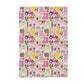 Floral Spring Garden Chicken Farm Kitchen Towel Strawberry