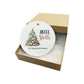 Customizable Jingle Shells Christmas Ornament, 3 inches