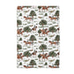 Horse Pony Equestrian Tack Kitchen Towel Waffle Equestrian