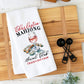 Customizable Mahjong Dish Towel | Personalized Mahjong-themed Towel | Mahjong-themed Gift for Kitchen | Mahjong Party Gift | Hostess Gift