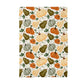 Pumpkin Fall Botanical Floral Autumn Kitchen Towel Waffle