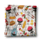Fathers Day BBQ Grill Kitchen Towel Summer Cookout Gift