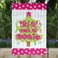 Mahjong Christmas Tree Garden Flag | Porch | Yard Art | Mahjong Gift Mahjong Party Lets Mahj