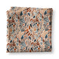 Rust Blue Autumn Botanical Leaves Fall Kitchen Towel Waffle
